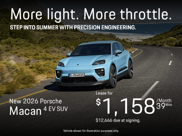 2026 Porsche Macan 4 Electric SUV at Porsche Barrington