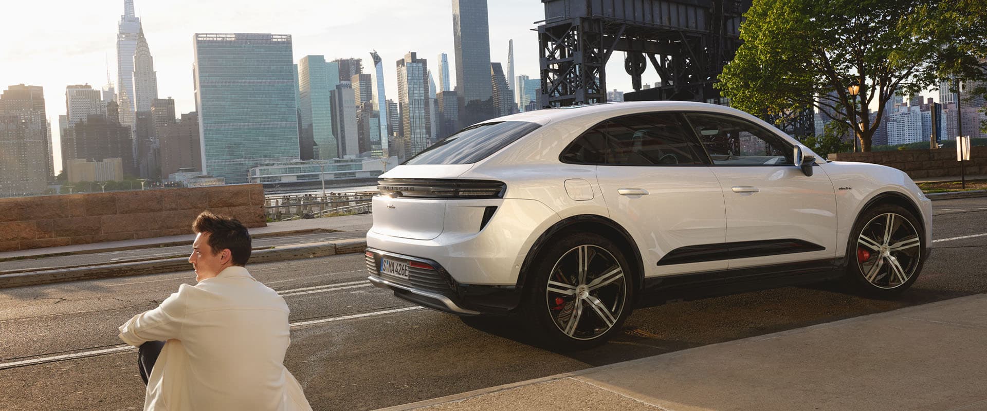 2026 Porsche Macan 4 Electric SUV at Porsche Barrington